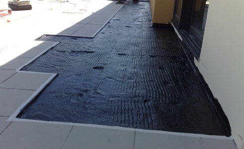 waterproofing balcony foundation